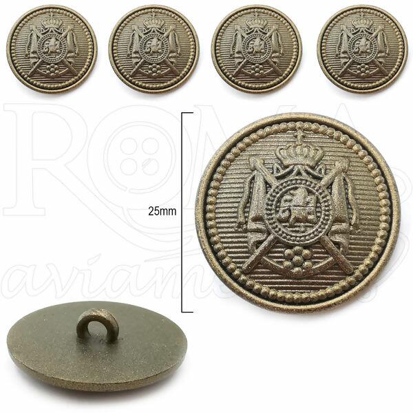 botoes com pe brasao 06992